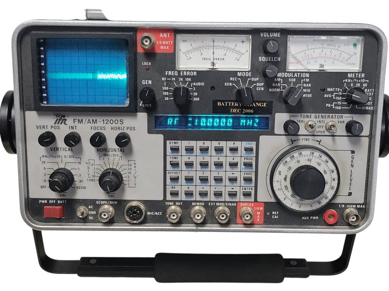 IFR FM/AM-1200S Radio Communications Analyzer, READ _