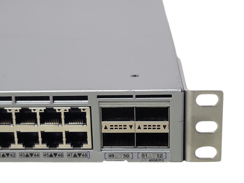 BR-VDX6740T-56-1G-R 48x 1G RJ45 & 2x 40G QSFP+ Ports switch, 2x PSU _