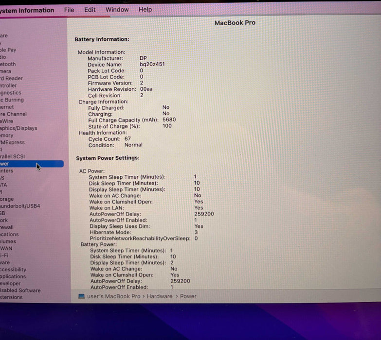 Apple MacBook Pro Retina 13" Early 2015 Core i5-5257U@2.7GHz 8GB RAM 256SSD