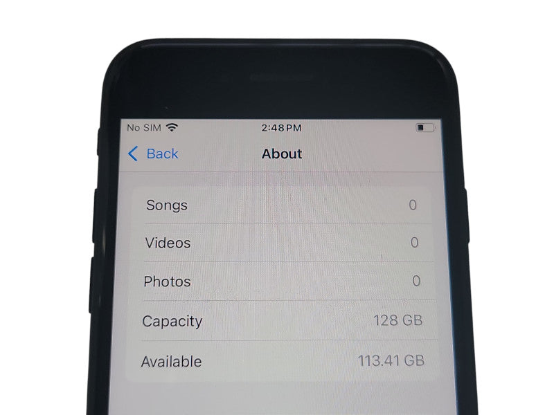 Apple iPhone SE 2 - 128GB - Space Gray [A2275] (