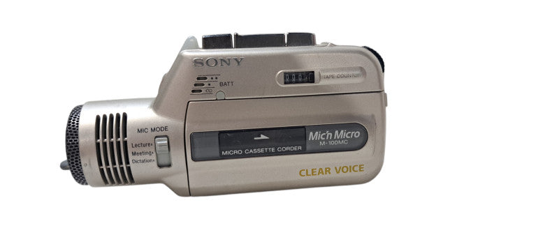 Sony M-100MC Microcassette Voice Recorder