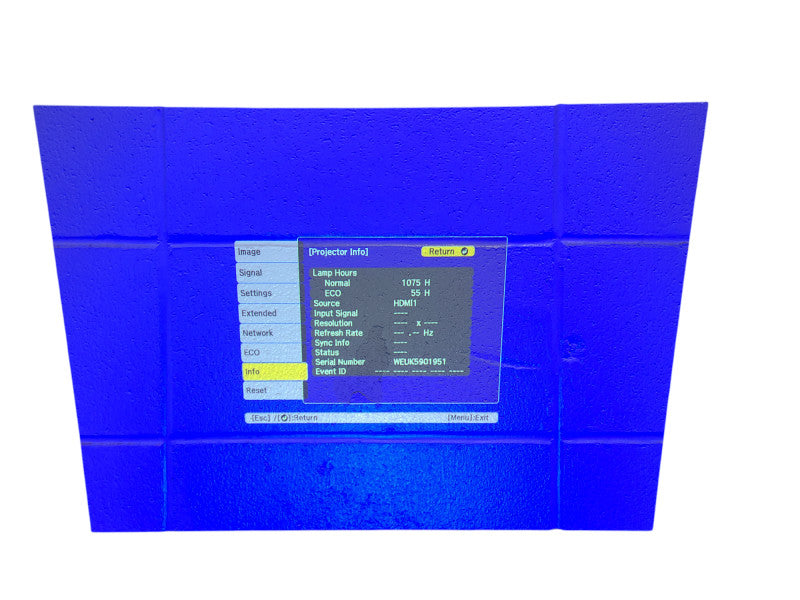 Epson EX9200 H722A 1080p 3LCD 3200 Lumens Projector 2x HDMI