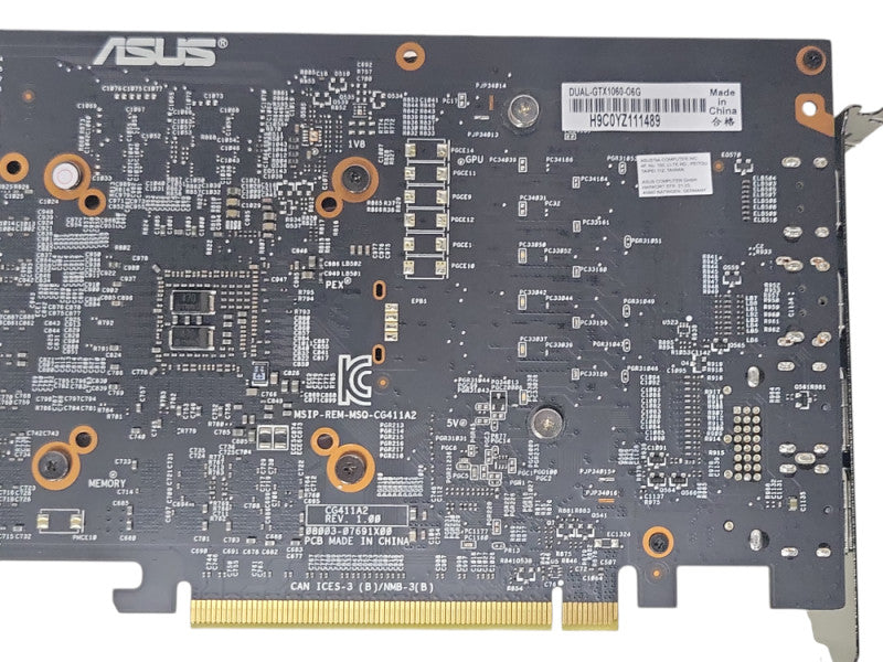 ASUS NVIDIA GeForce GTX 1060 6GB GDDR5 HDMI DVI DP GPU DUAL-GTX1060-06G _
