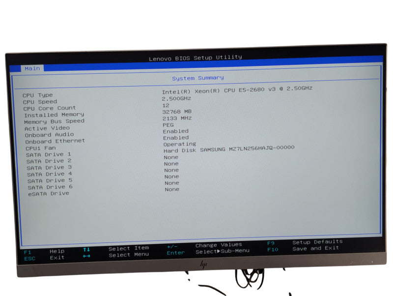 Lenovo ThinkStation P500 Intel Xeon E5-2680 v3 12 Core 32GB RMA & 256GB SSD -