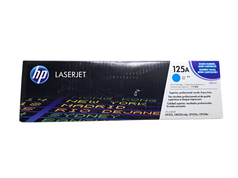 HP CB541A 125A Cyan Cartridge For CP1215 Genuine New OEM