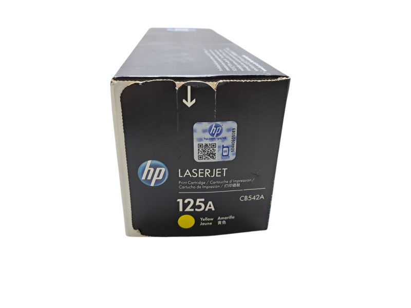 HP CB542A 125A Yellow Cartridge CP1215 CP1515 CP1518 Genuine New OEM