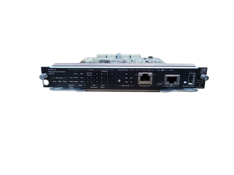 5400R ZL2 Management Module J9827A w/ 4GB RAM for HPE Aruba J9851A Chassis