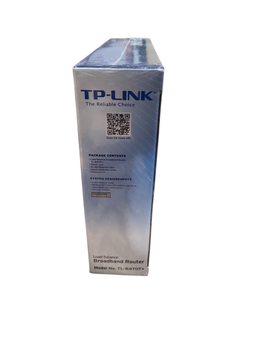 SEALED TP-Link TL-R470T+ Load Balance Broadband Router 5x WAN/LAN Ports