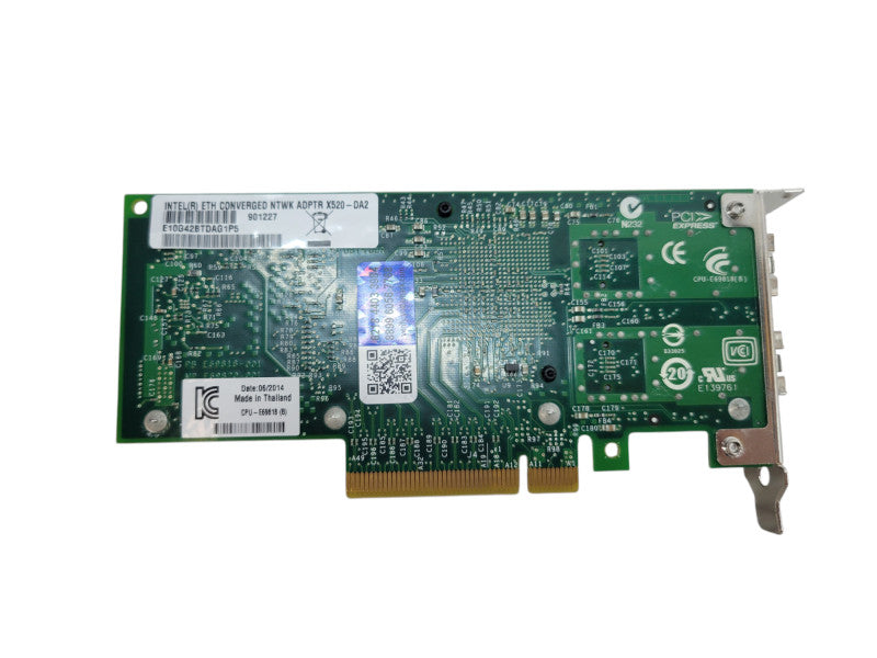 Intel X520-DA2 Dual port 10GB SFP+ PCIe Adapter - LP-Bracket %