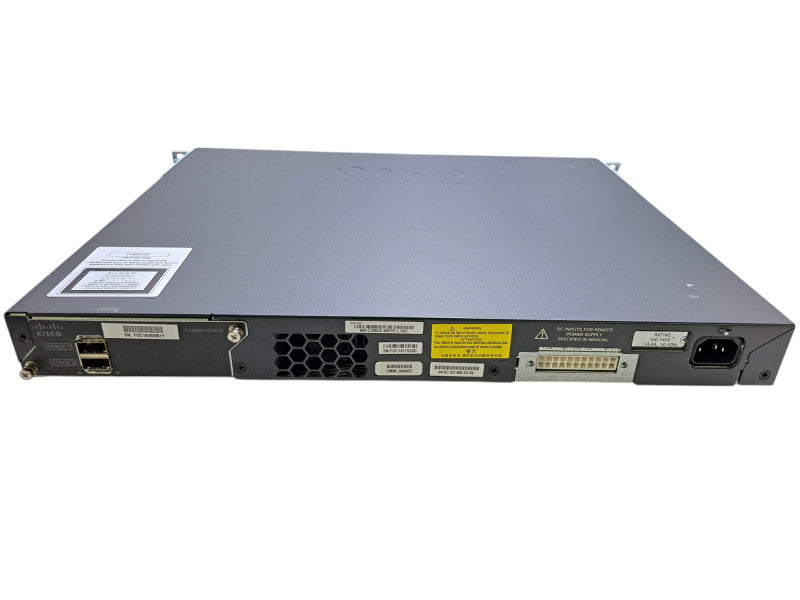 Cisco WS-C2960X-48FPD-L V03 | 48-Port Gigabit PoE+ 740W 2x 10G SFP+ Switch