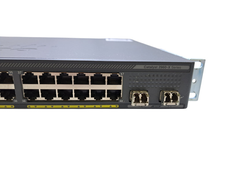 Cisco WS-C2960X-48FPD-L V03 | 48-Port Gigabit PoE+ 740W 2x 10G SFP+ Switch