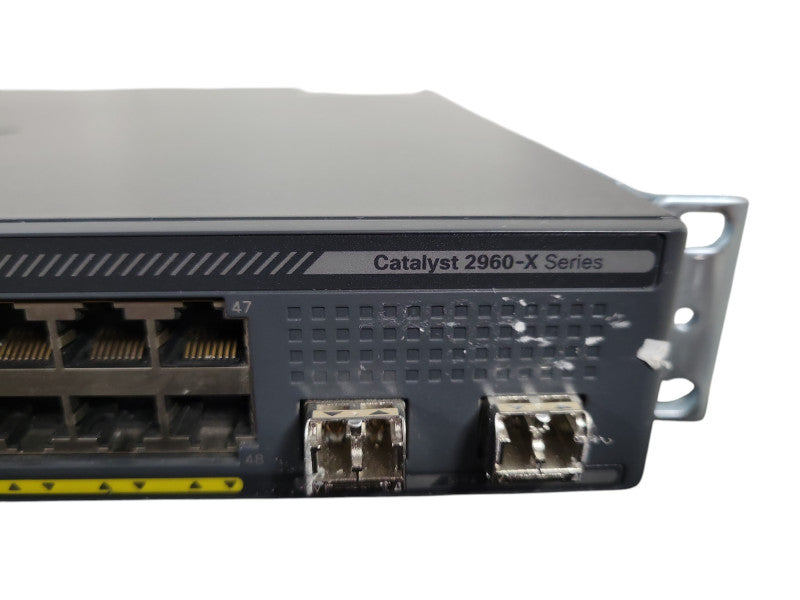 Cisco WS-C2960X-48FPD-L | 48-Port Gigabit PoE+ 740W 2x 10G SFP+ Switch !