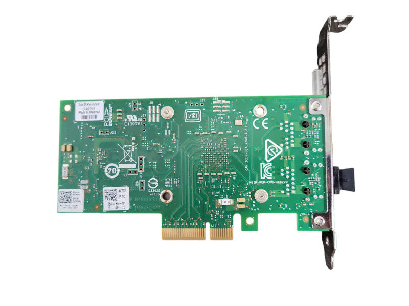 Intel X550-T2 Dual-Port 10GbE Ethernet PCIe Network Adapter | Dell 04V7G2 !