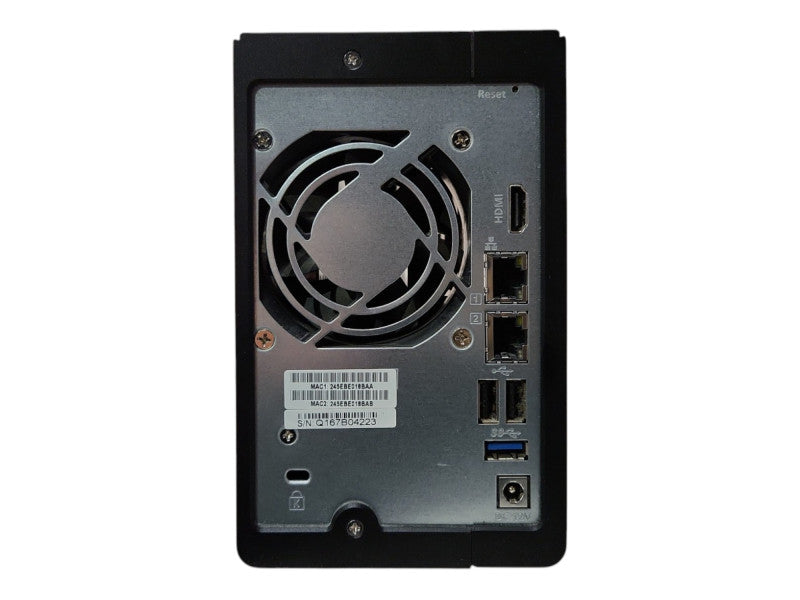 QNAP 2 Bay NAS TS-251+, No HDD, No Caddies, READ