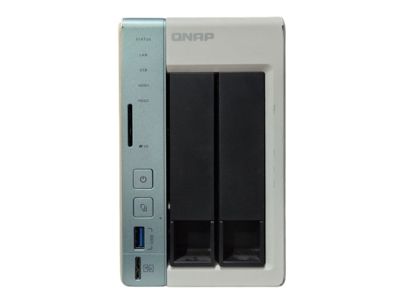 QNAP TS-251A 2-Bays NAS w/ 8GB RAM & 2x 3TB HDDs, No Power Adapter