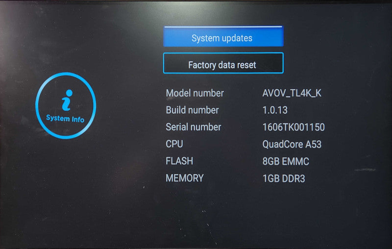 AVOV TV ONLINE 4 Android Streaming Box