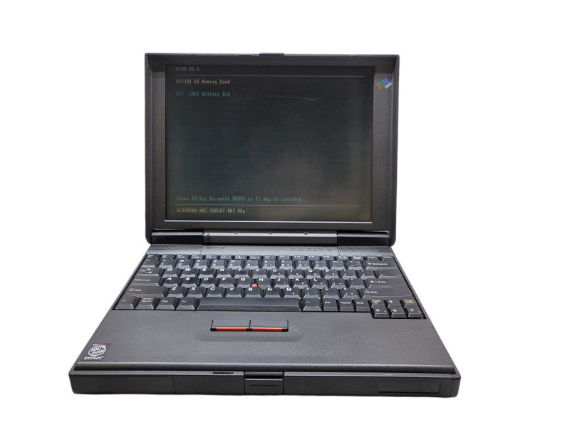 Vintage IBM ThinkPad 310ED Pentium I 32MB RAM NO HD  β