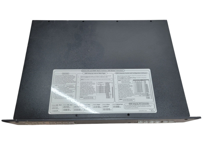 Extron DXP 44 4x4 HDMI Digital Crosspoint Matrix Switcher %