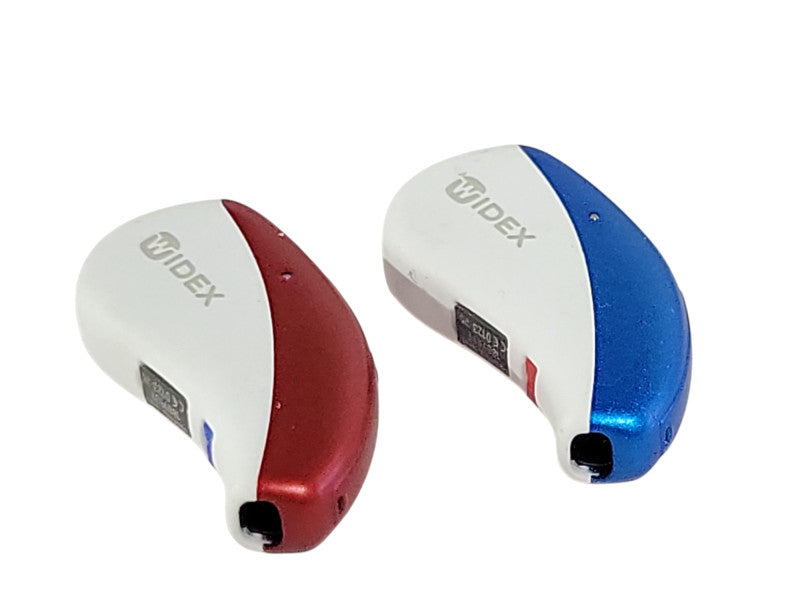PAIR OF WIDEX MRR4D 440 HEARING AID, No Charging Case/Cables _