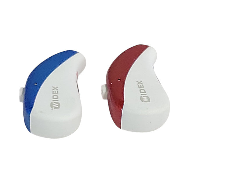 PAIR OF WIDEX MRR4D 440 HEARING AID, No Charging Case/Cables _