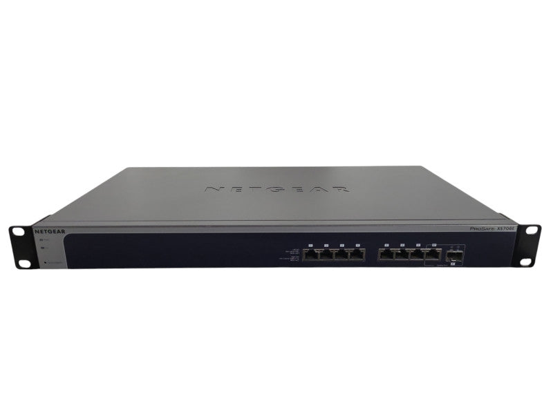 Netgear XS708E ProSafe Plus 8-Port 10Gbps 10BASE-T Ethernet Switch *READ* !