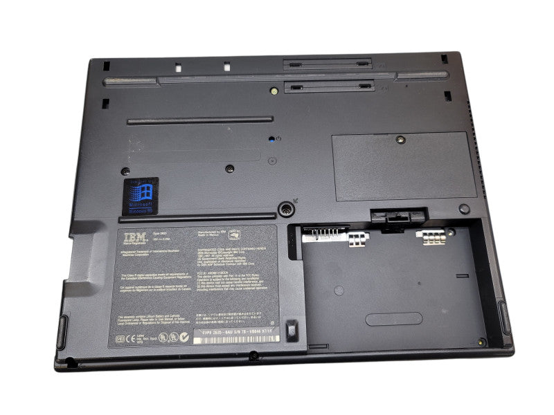 Vintage IBM ThinkPad 380ED Pentium MXX 32MB RAM NO HD NO BATTERY  β