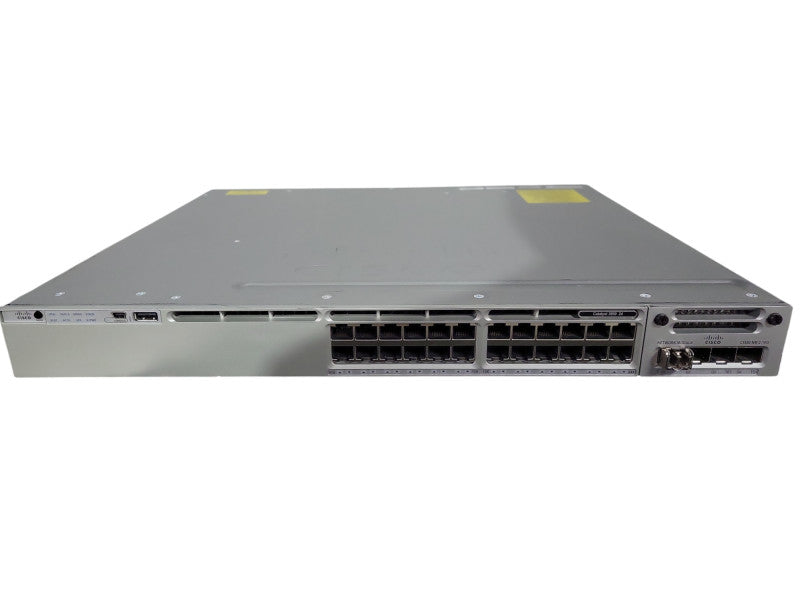Cisco Catalyst WS-C3850-24T-S 24-Port Gigabit Managed Switch C3850-NM-2-10G !