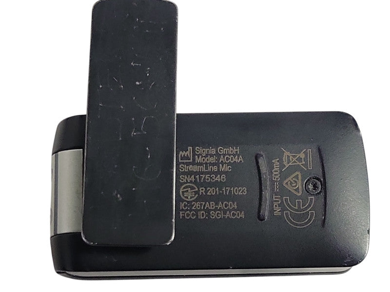 Signia StreamLine Mic Mobile Remote Microphone AC04A Only Q_