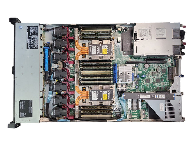 HP DL360 Gen10 1U 8x2.5", 2x Xeon Gold6134 , 128GB DDR4,6x1.8TB SAS,P408i-a