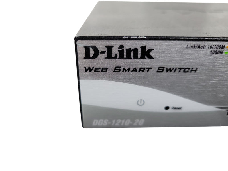DGS-1210-20 D-Link 20-Port 10/100/1000Mbps +4 SFP Web Smart Switch !