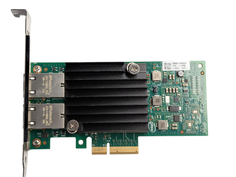 Intel X550-T2 Dual-Port 10GbE Ethernet PCIe Network Adapter Dell P/N: 04V7G Q-