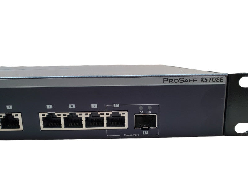 Netgear XS708E ProSafe Plus 8-Port 10Gbps 10BASE-T Ethernet Switch