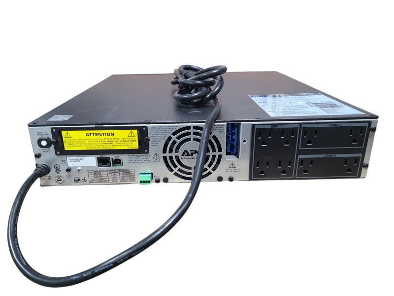 APC SMX1500RM2U SMART-UPC 1500VA Rack/Tower LCD 120V *NO BATTERY* Q