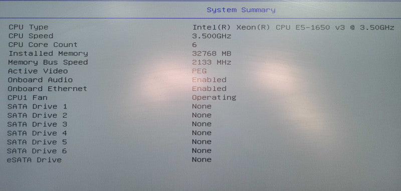 Lenovo ThinkStation P500 | Xeon E5-1650 v3 @3.50GHz, 32GB DDR4, Quadro P400 !
