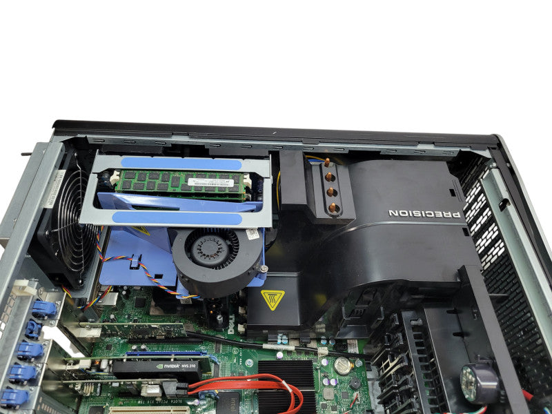 Dell Precision T7500 - 2x Xeon X5687 96GB DDR3 LSI SAS1068E-IR 1100W PSU %