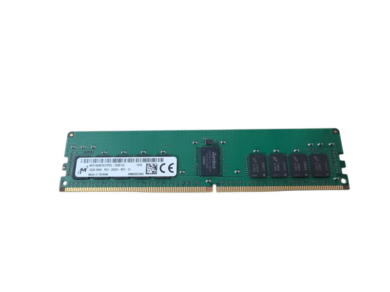 16GB Micron 2RX8 PC4-2933Y-RE2-12 DDR4 Server Memory Q