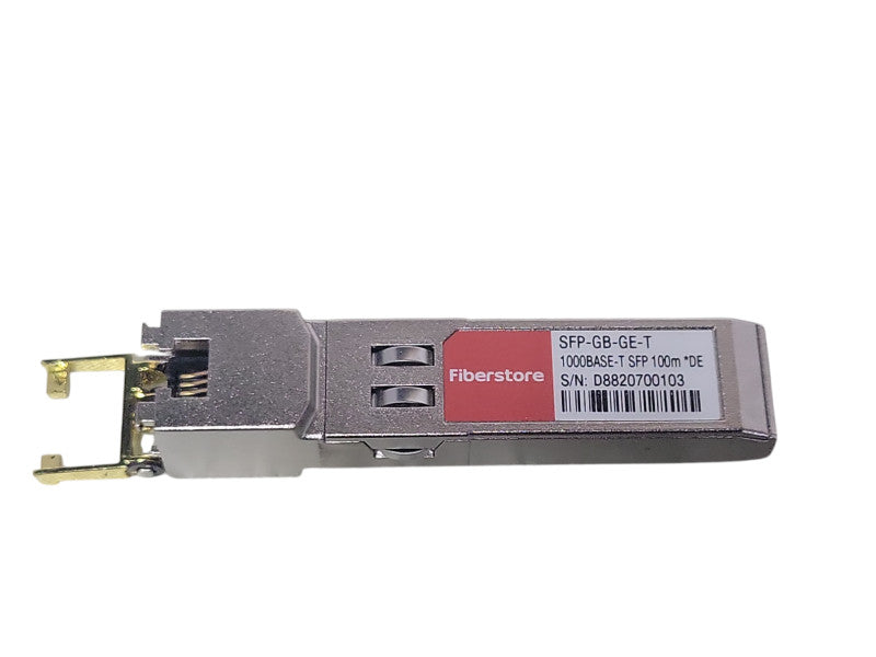 Fiberstore SFP-GB-GE-T 1000Base-T SFP 100m Transceiver Module  Q_