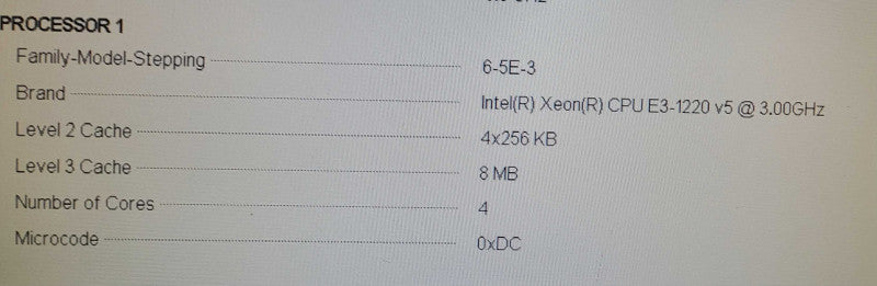 DELL PowerEdge R330 - Xeon E3-1220 v5 64GB DDR4 PERC H330 NO HDD