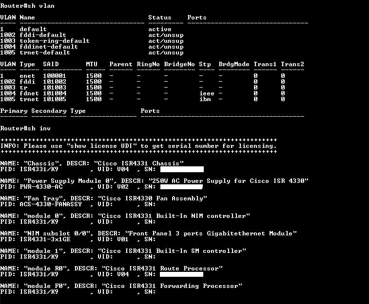 Cisco 4300 Series ISR4331/K9 Integrated Service Router, Not Affected