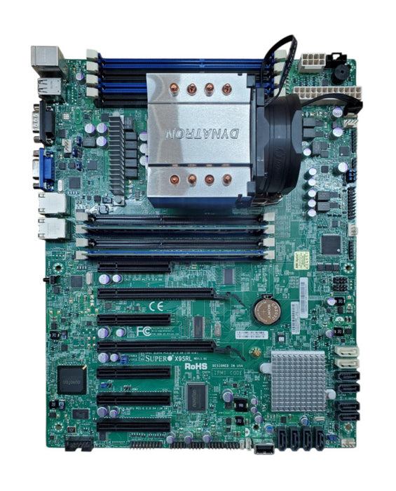 SuperMicro X9SRL-F Motherboard Xeon E5-2603 v2 8GB DDR3 + I/O Shield