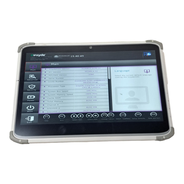 Tangent Medix T13 v3 Rugged Tablet i5-8250U|8GB RAM|250GB SDD| READ