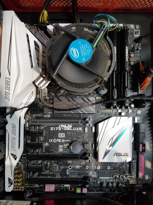 Custom Tower With ASUS Z170-Deluxe, Intel i7-6700K CPU - 16GB RAM - NO HDD