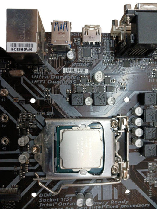 Intel Core i7-8700 & Gigabyte B365 DS3H Motherboard