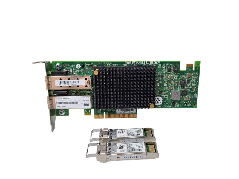 Emulex 01KR603 VFA5.2 | 2-Port 10GbE SFP+ PCIe Low Profile Adapter