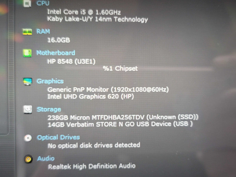 HP Elitebook x360 830 G6 i5- 8265U 16GB RAM 256GB SSD  β BudLap