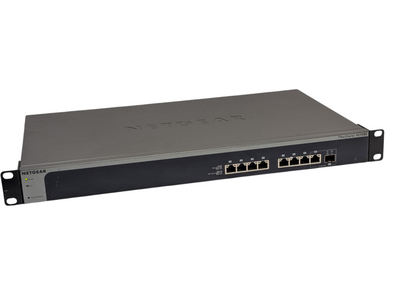 NETGEAR XS708E 10GBASE-T 8-Port 10Gbps RJ45 Network Switch  -