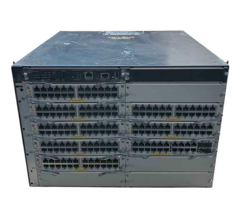 HPE Aruba 5400R zl2 switch w/ 7x J9986A, 1x J9990A, 4x PSU