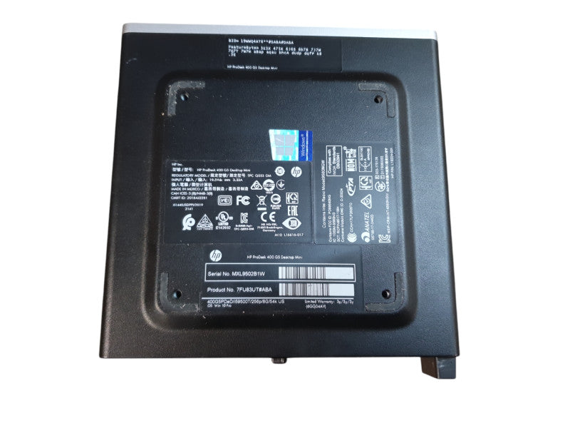 HP ProDesk 400 G5 Mini i5-9500T 2.20GHz 8GB RAM - No HDD READ