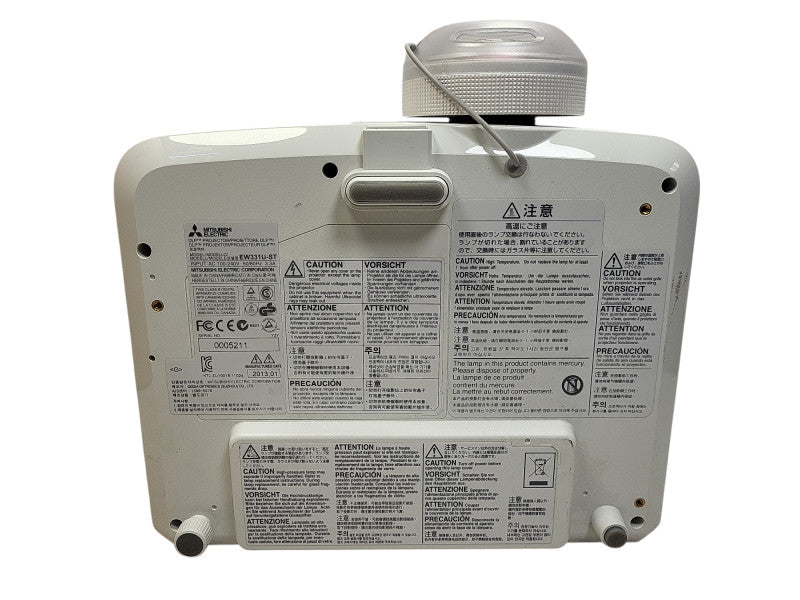 Mitsubishi EW331U-ST Short Throw DLP WXGA Projector No remote $