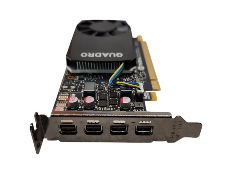 Quadro P1000 4GB GDDR5 GPU Low Profile w/ 4x Mini DP